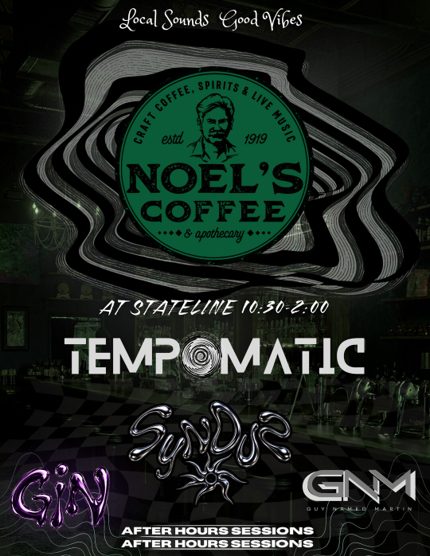 After Hours Sessions at Noel's Coffee — Saturday Aug 29 flyer